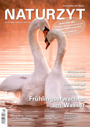 Cover der aktuellen NATURZYT Ausgabe mit Verlinkung auf unser Abo-Formular