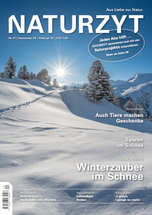 Cover der aktuellen NATURZYT Ausgabe mit Verlinkung auf unser Abo-Formular