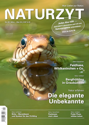 Cover der aktuellen NATURZYT Ausgabe mit Verlinkung auf unser Abo-Formular