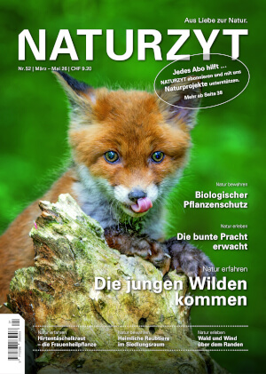 Cover der aktuellen NATURZYT Ausgabe mit Verlinkung auf unser Abo-Formular